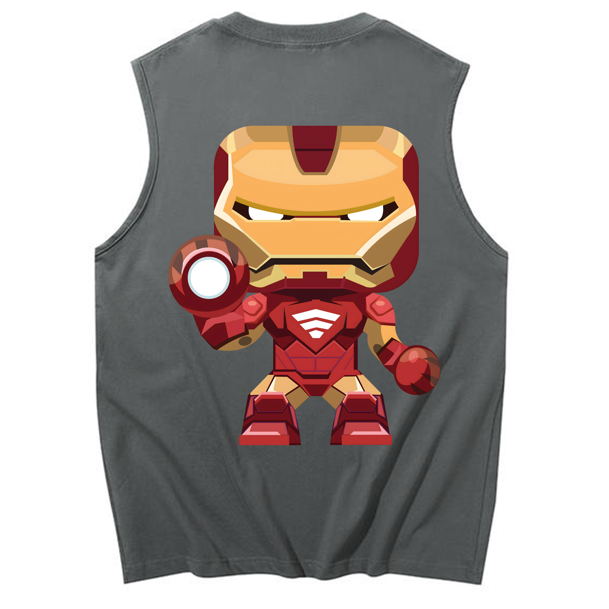 （画像用） アベンジャーズ The Avengers コットン100％タンクトップ（背面プリント）